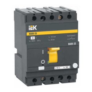 Автоматичний вимикач IEK ВА 88-33 3P 80A 35kA ( SVA20-3-0080 )
