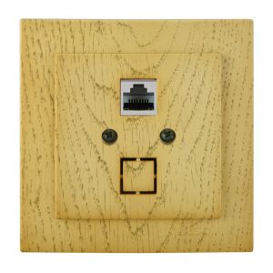 Розетка Nilson Touran клен комп'ютерна CAT5e RJ45 ( 24281044 )