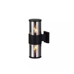 Світильник фасадний Violux BACARDI-2D 2х40W Е27 IP54 чорний​ ( 500670​ )