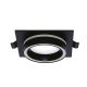 Світильник точковий Violux TORONTO-S GX53 IP20 чорний ( 131109 )